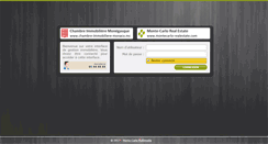 Desktop Screenshot of agence.montecarlo-realestate.com